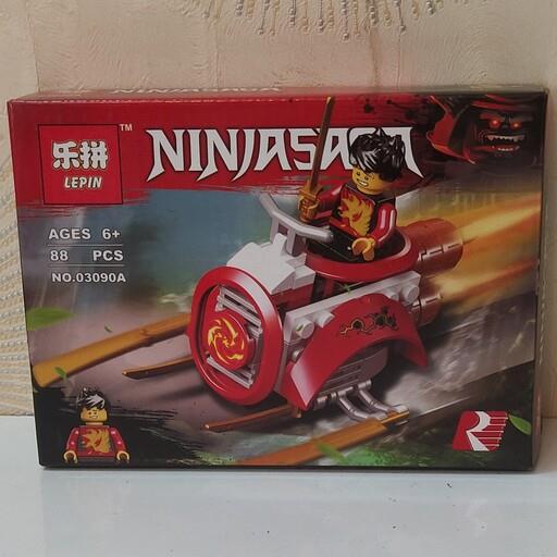 لگو خارجی  88قطعه ninja saga برند lepin